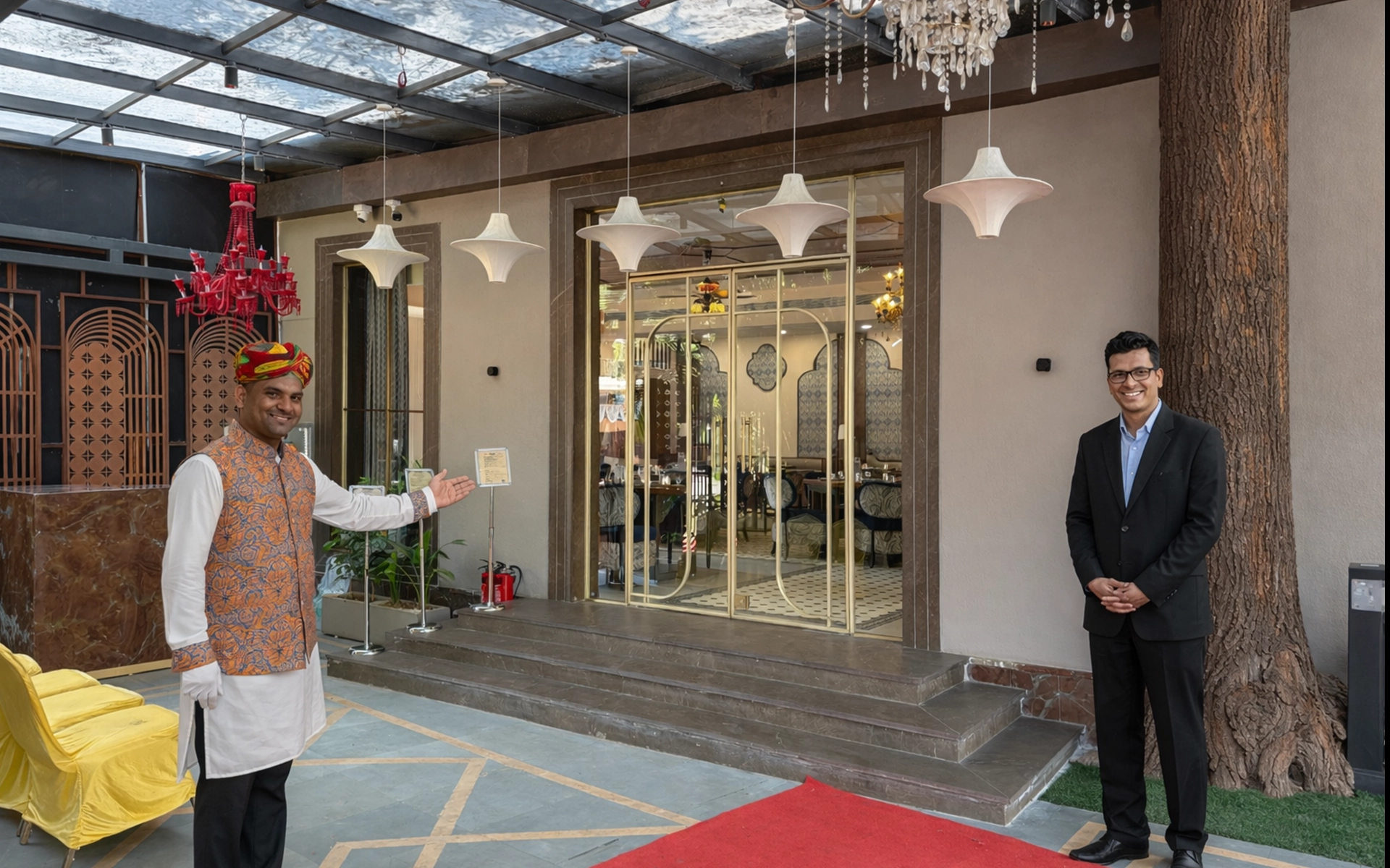 Hiramal Indian Classical Restaurant Interior Nagpur